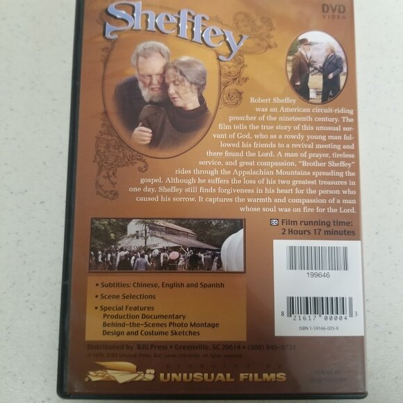 Sheffey DVD - Picture 2 of 5
